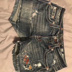 Miss Me Shorts Size 27